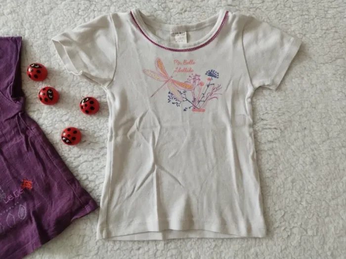 🦋 T-shirt petite fille 🦋 - photo numéro 3