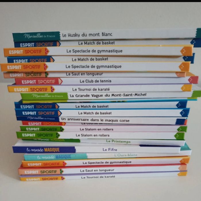 Lot  livres mcDo
