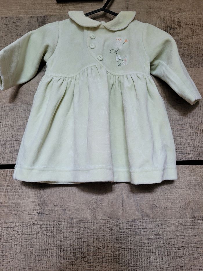 Robe fin velours 3 mois In Extenso - photo numéro 2