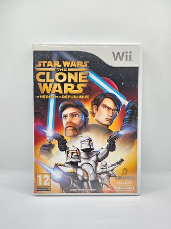 Nintendo Wii # Star Wars The Clones Wars les héros de la république #