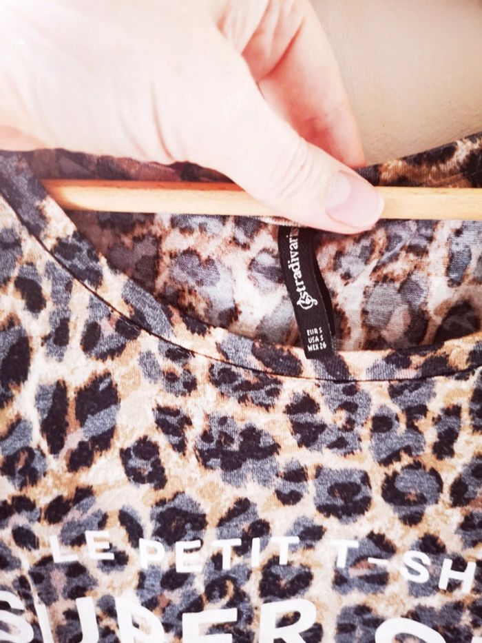 Tee shirt top leopard super chic - photo numéro 4