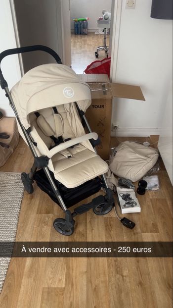 Poussette twistshake et accessoire