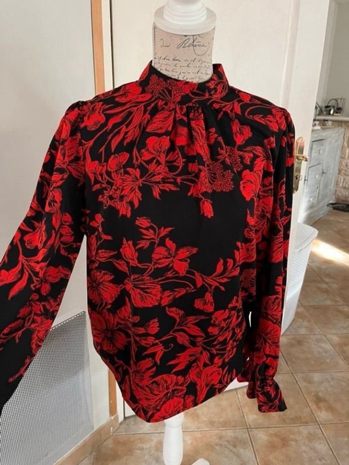 Blouse fleurie