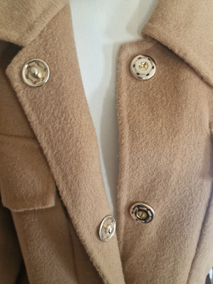 Manteau long camel Liu Jo taille 34 - photo numéro 5