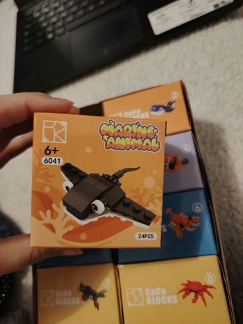 Style lego marin 24 pièces 