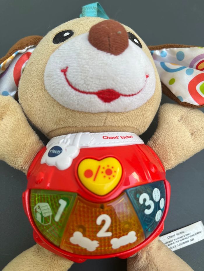 Peluche parlante et chantante Chant Toutou de Vtech - photo numéro 4