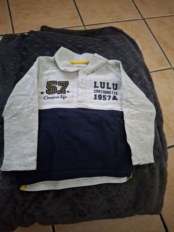 Tee shirt manche longue 18 mois