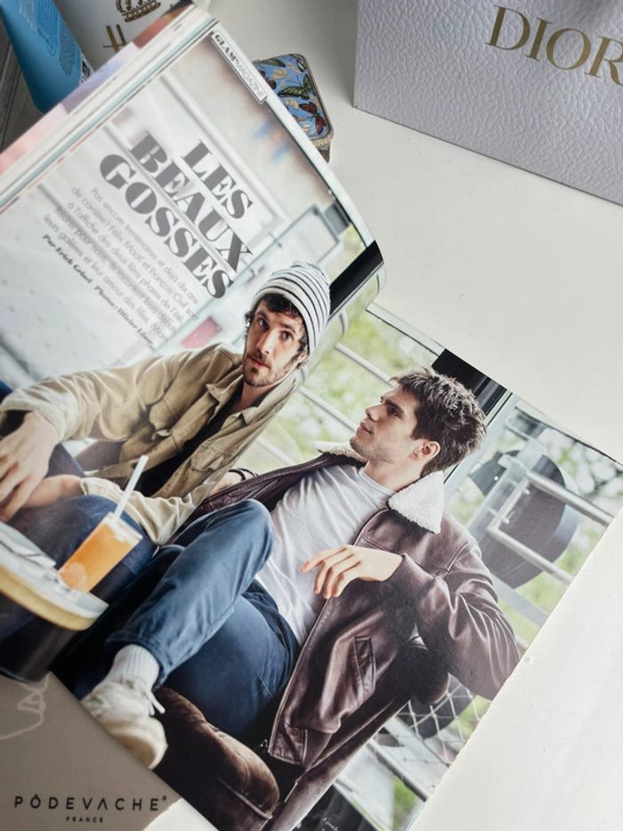 Glamour magazine - Bella Hadid - François civil - photo numéro 3