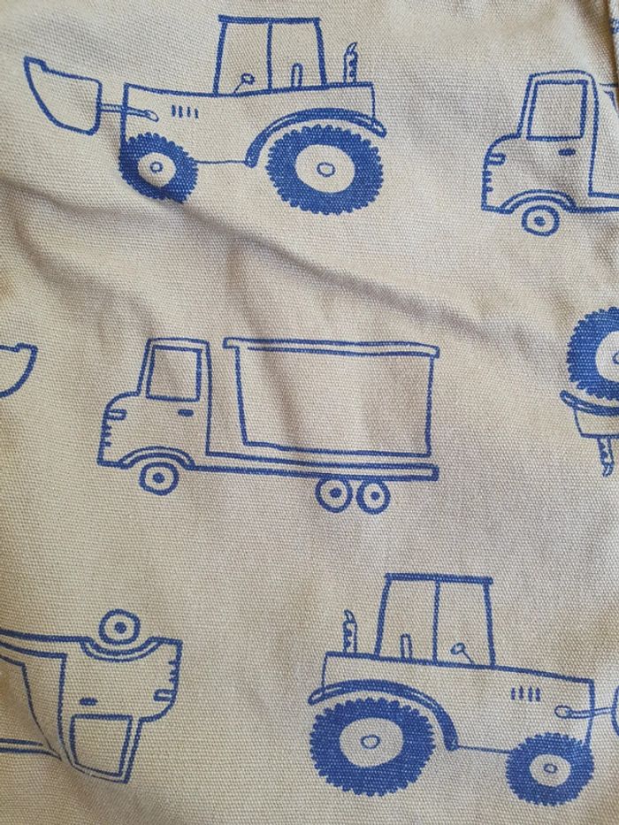 Salopette short Carter's motif tracteur  🚜 camion 🚚 6 mois - photo numéro 3