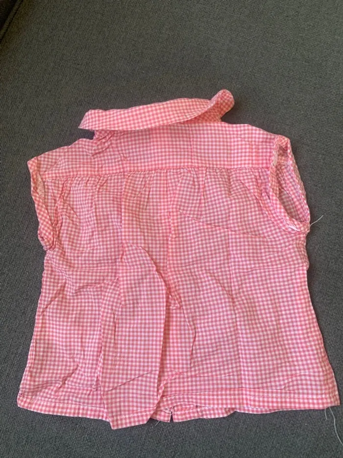 Chemise à carreaux manche courtes - photo numéro 3