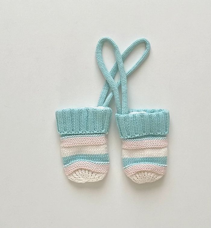 Moufle bébé fille 6/12 mois hiver - photo numéro 2