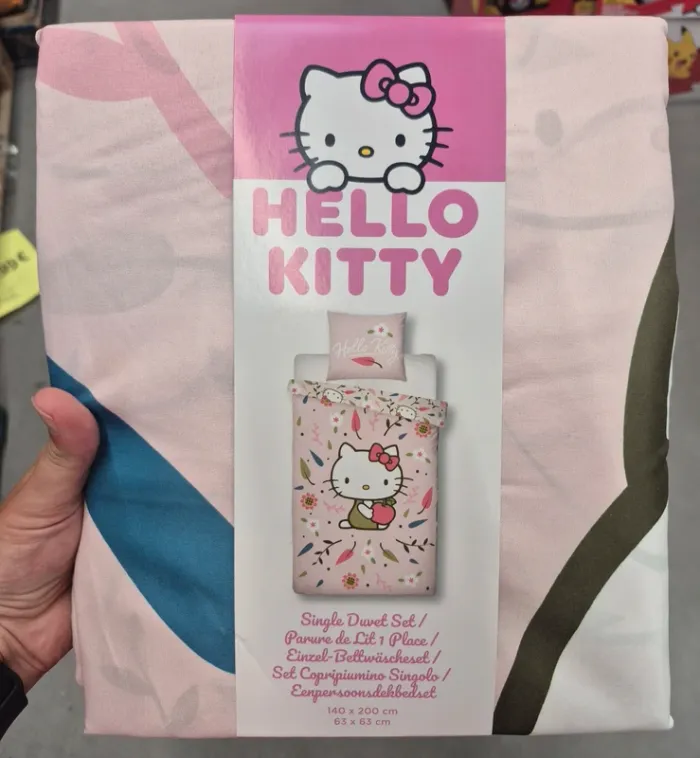 Parure de lit enfant hello kitty