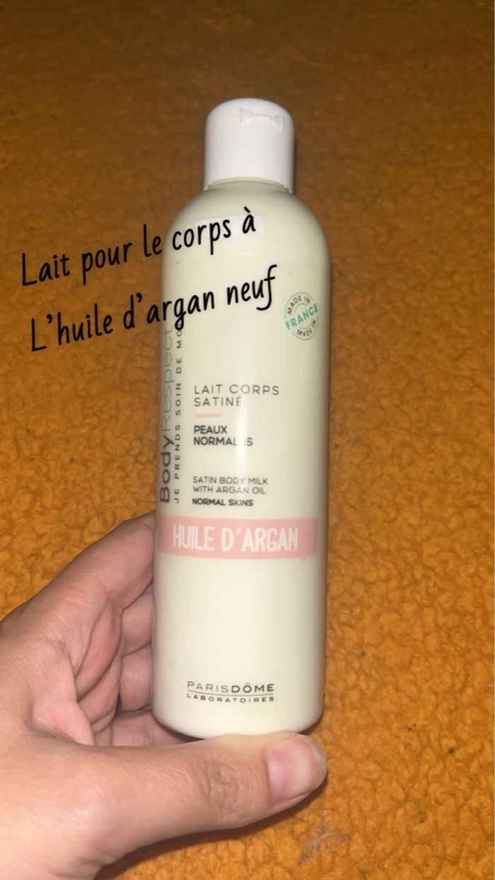 Lait corps huile d’argan