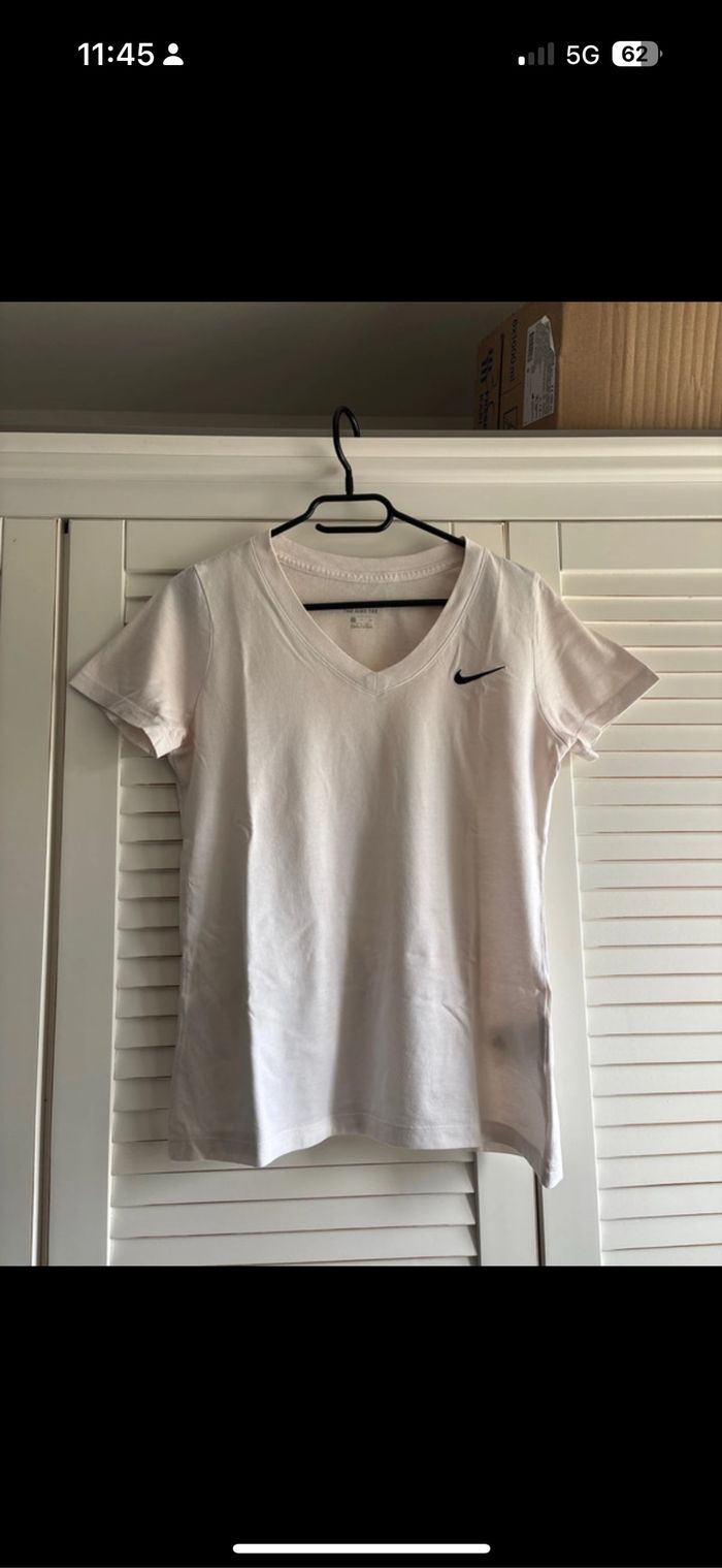 Tee shirt blanc Nike