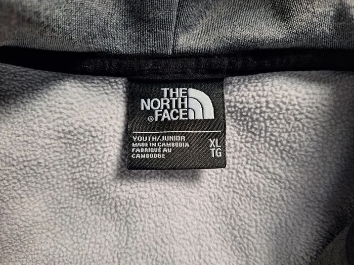 Veste zippée The North Face a capuche / XL junior gris bleu (544) - photo numéro 9