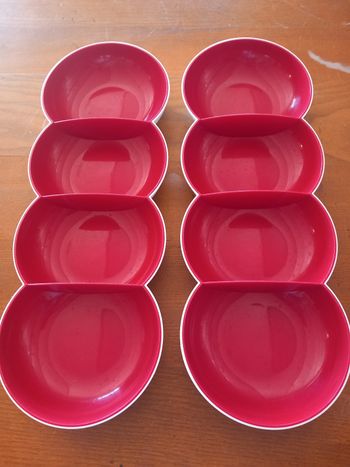 Lot 2 plateaux tupperware