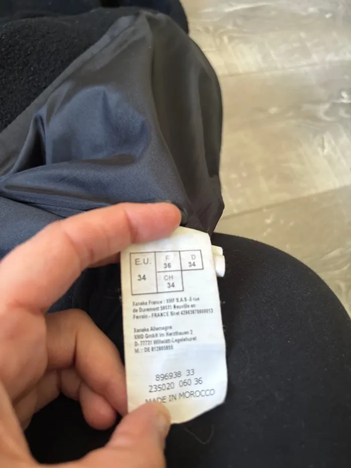 Manteau en laine xanaka - photo numéro 5