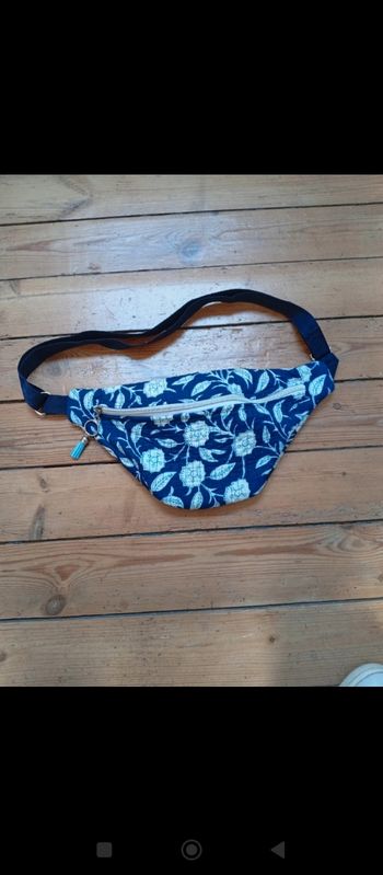 Sac banane tissus indien