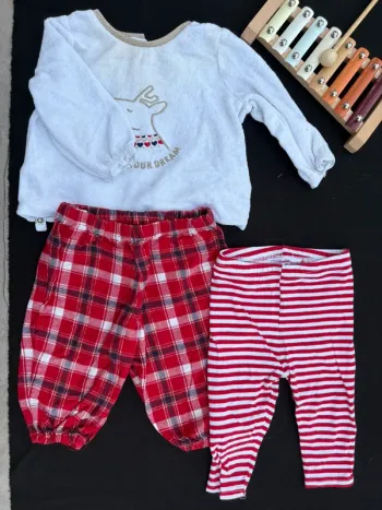 Lot 1 pyjama Noël + legging