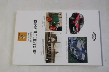 Revue Renault histoire N° 50 Avril 2021