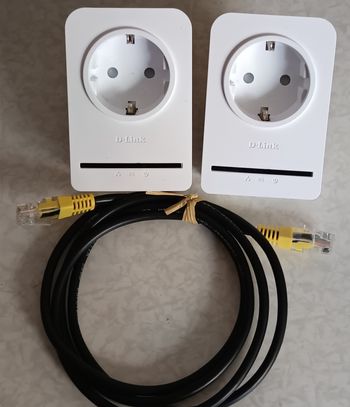 D-LINK DHP-P308AV kit duo CPL original constructeur + câble réseau 1,50m