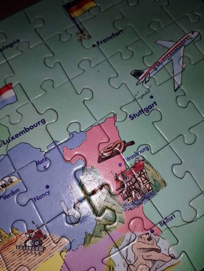 Puzzle 250 pièces carte de France + 1 poster - photo numéro 9