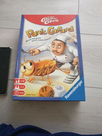 Jeux panic cafard ravensburger