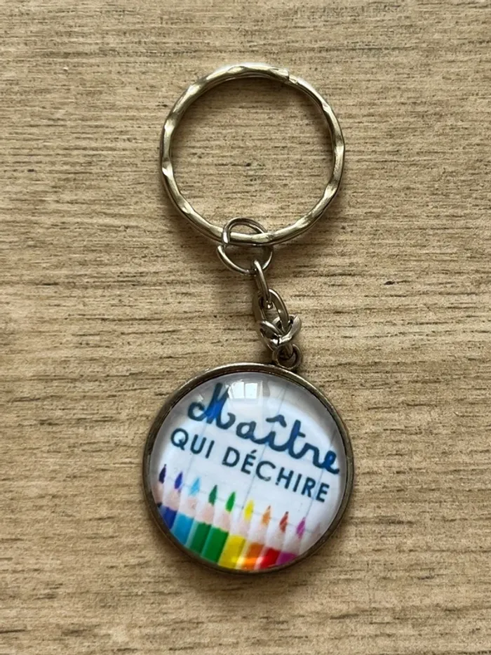 Porte-clés cadeau, maître, qui déchire - photo numéro 3
