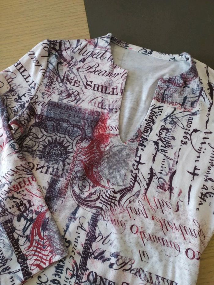 Top manches 3/4 - photo numéro 3