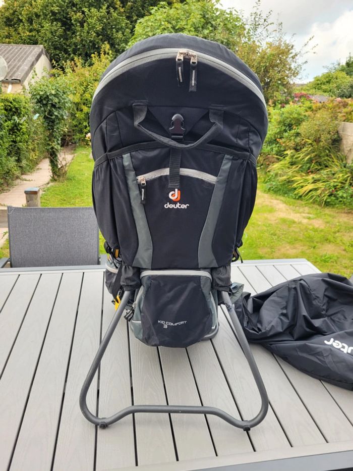 Porte-bébé deuter kid comfort 3 avec sac de transport - photo numéro 3