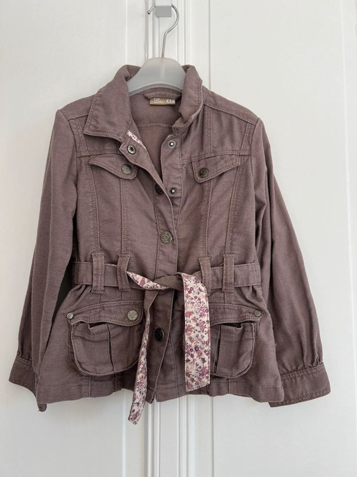Veste DPAM marron 6 ans