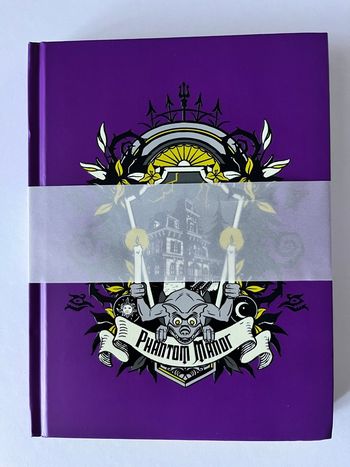 Carnet phosphorescent Phantom Manor Disneyland Paris