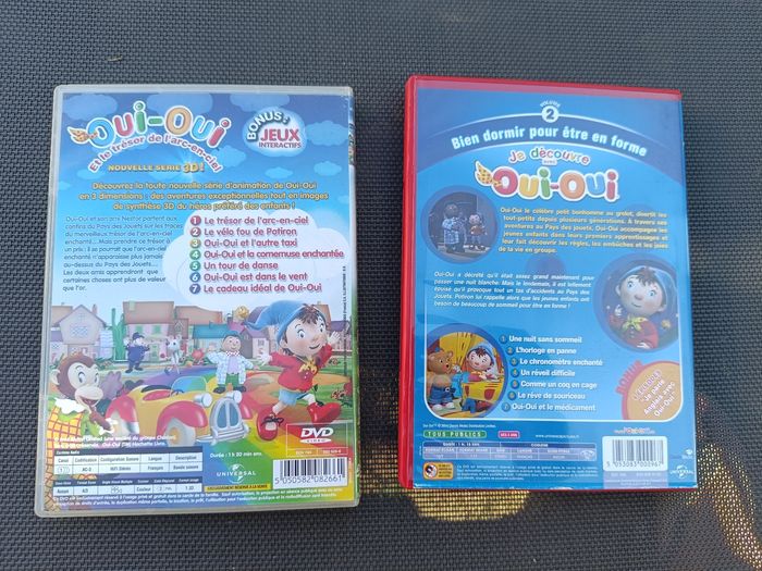 Lot 2 DVD oui oui - photo numéro 2