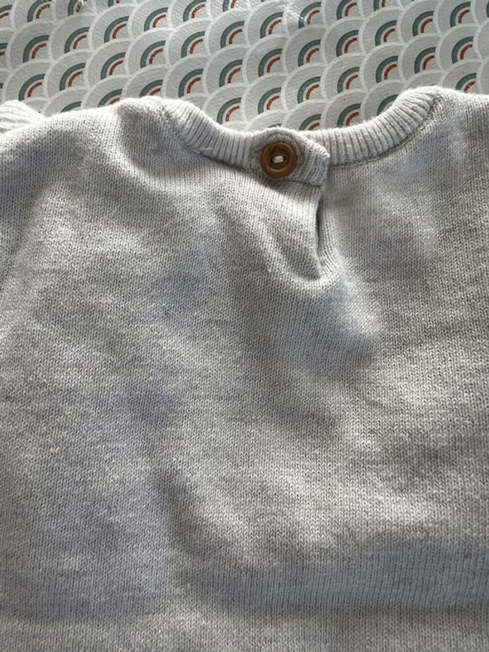 Pull bébé H&M taille 9 mois 74cm - photo numéro 5