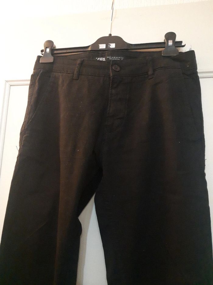 Pantalon noir zara - photo numéro 2