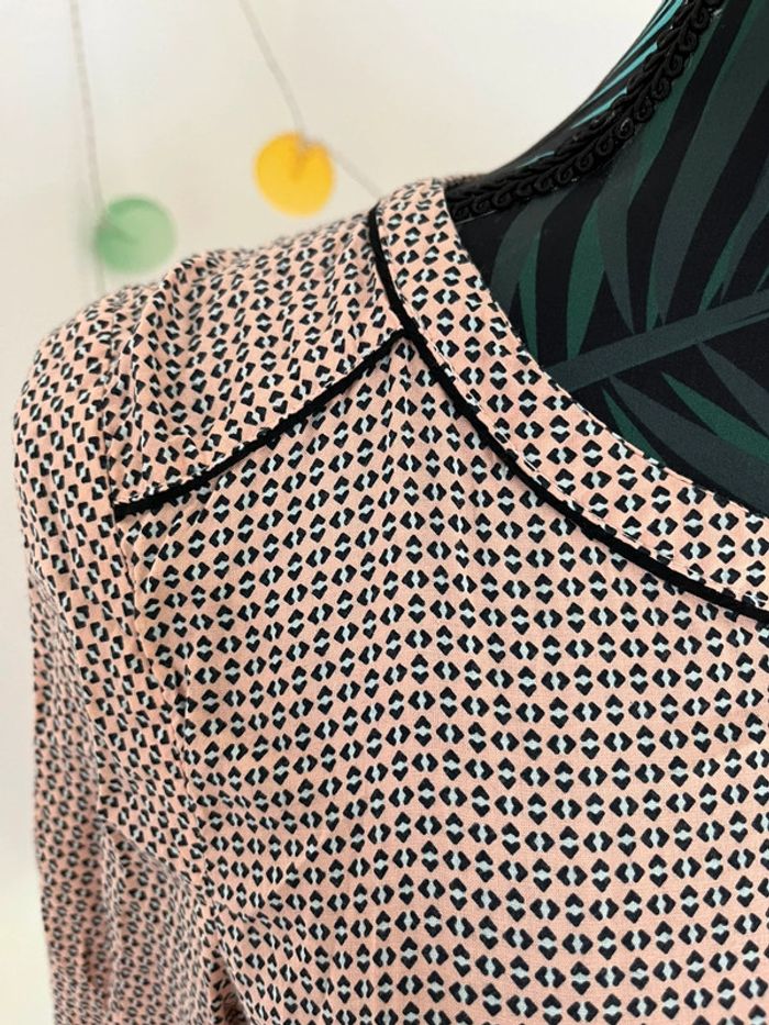 Blouse rose camaïeu femme taille 42 - photo numéro 2