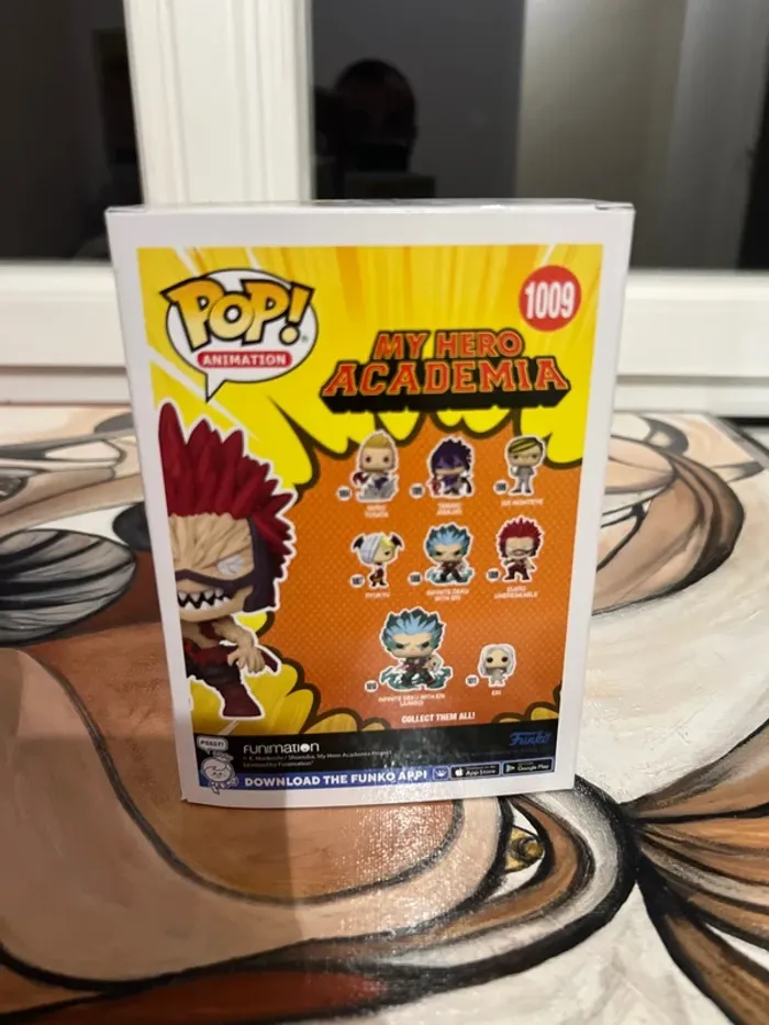 Figurine pop 1009 my hero academia eijiro - photo numéro 3