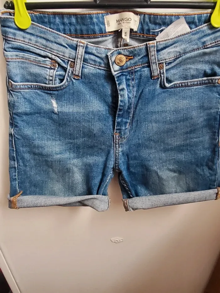 Short jeans mango