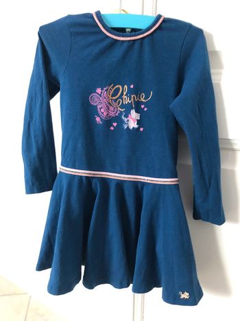 Robe chipie bleu 18-24 mois