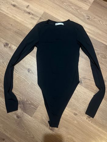 Body manches longues noir pull and bear S