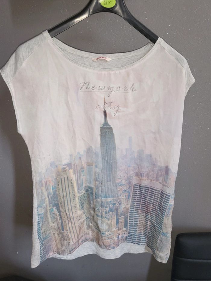 T shirt.camaieu femme - photo numéro 2