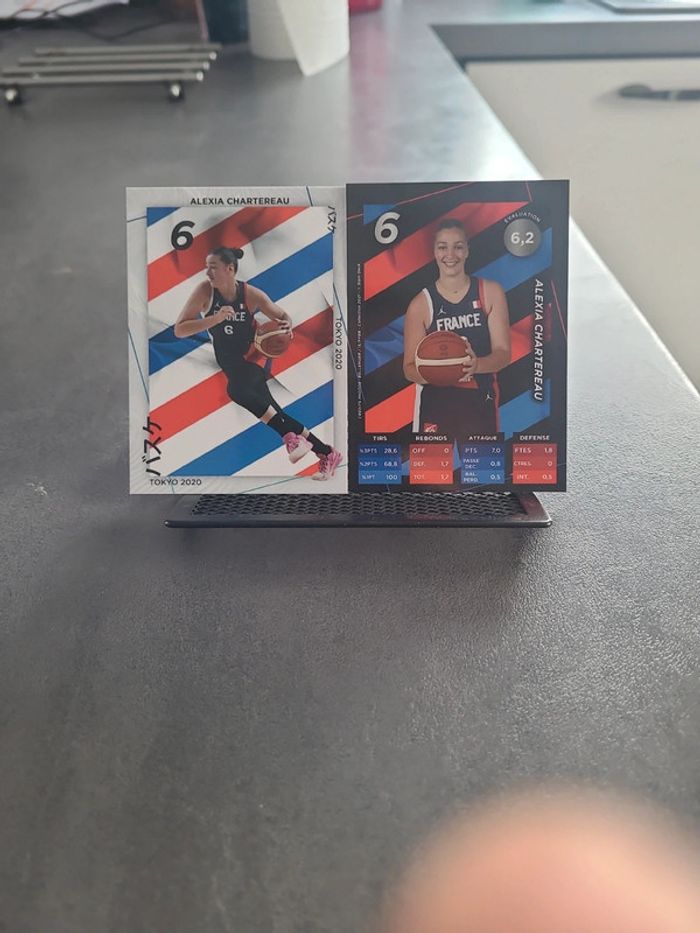Carte nba slam deck Alexia chartereau