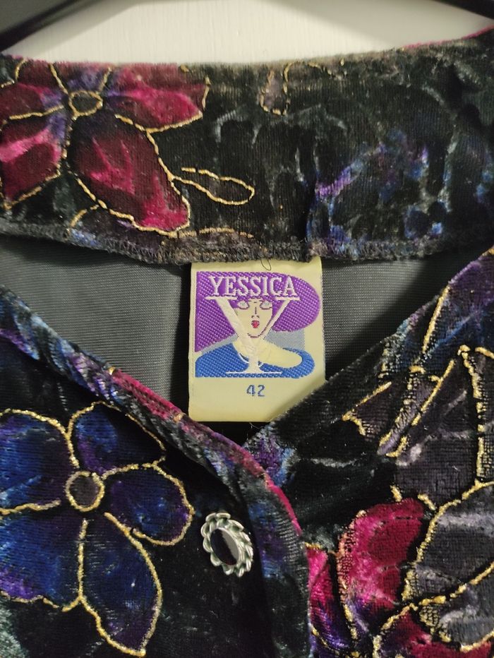Veste en velours vintage - photo numéro 4