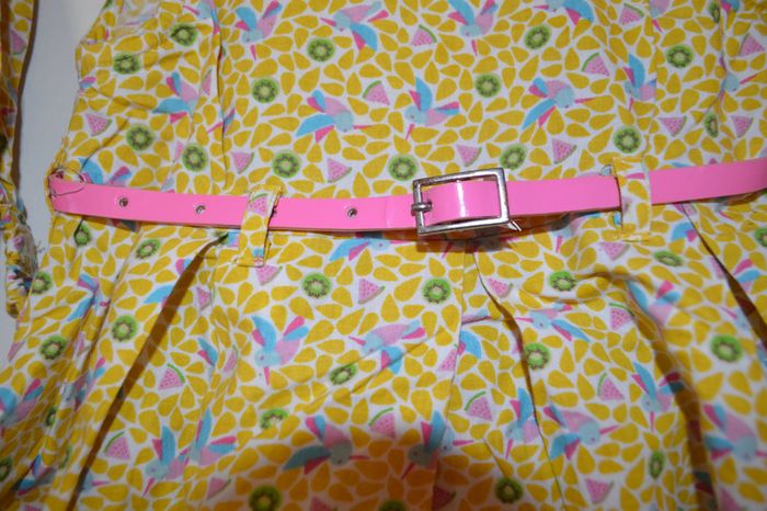 Robe avec ceinture Pommette 18 mois avec bandeau - photo numéro 3