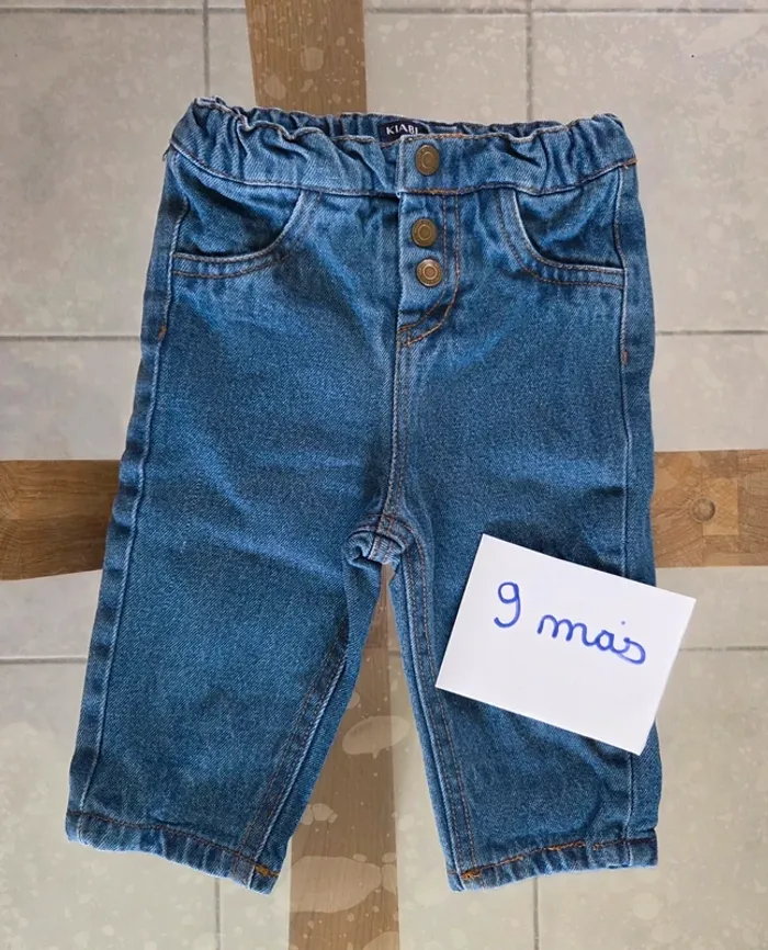 Jean bébé garçon taille 9 mois