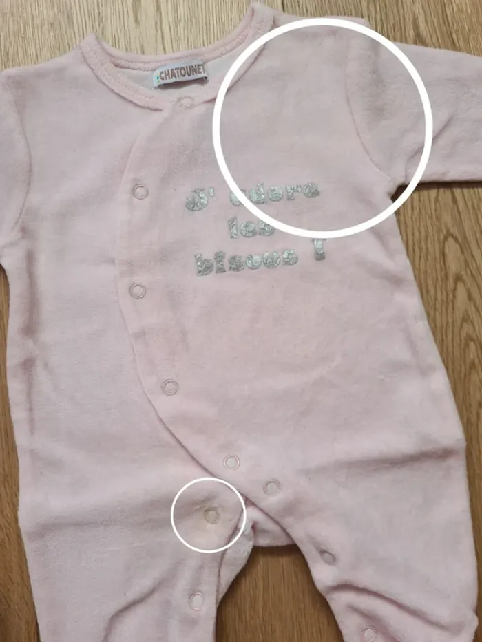 Lot de pyjama 1 mois - photo numéro 4