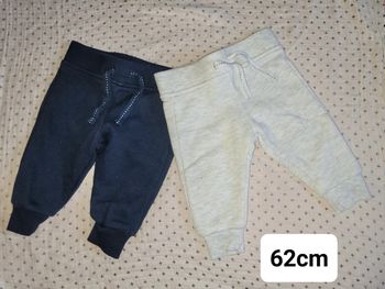 Lot de 2 pantalons molletonnés