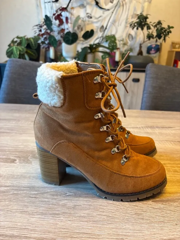 Bottines camel - photo numéro 4