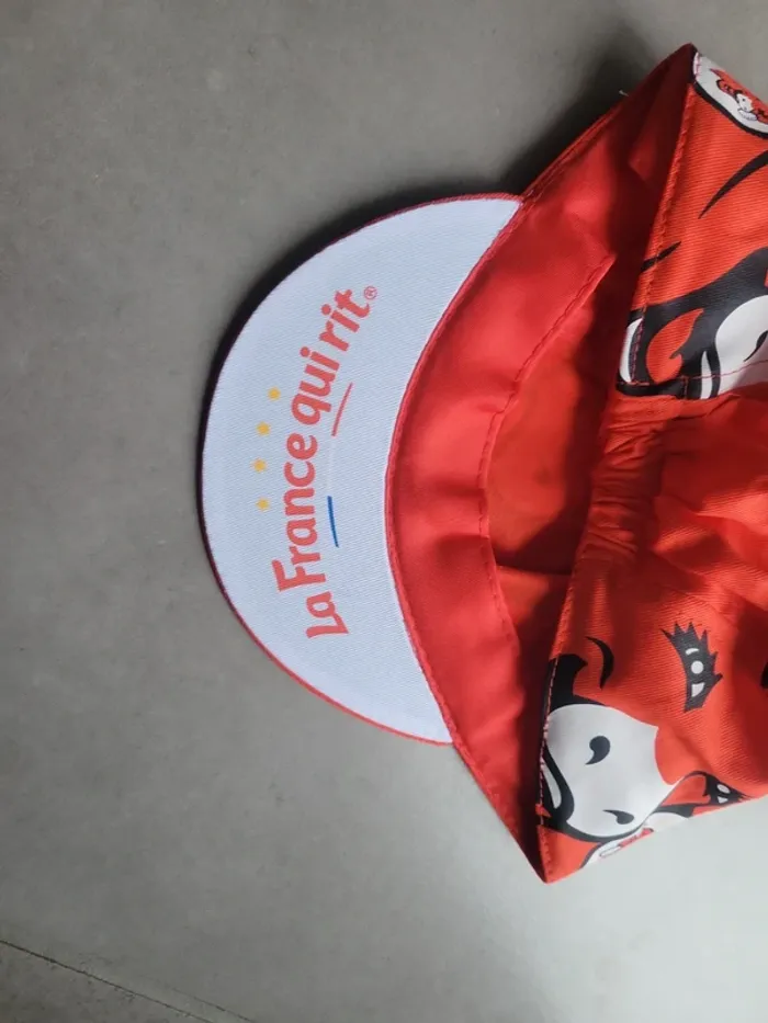 Casquette vache qui rit tour de france 2025 cyclisme - photo numéro 4
