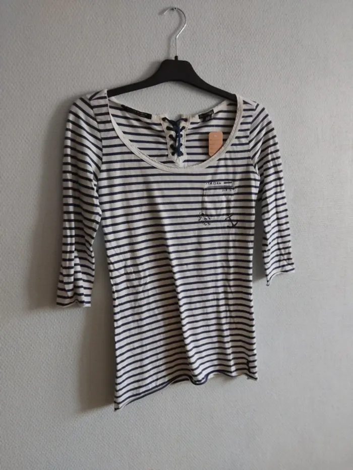 Blouse 3/4 taille S - photo numéro 2